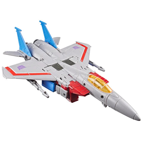 [BACK ORDER] Transformers Studio Series Starscream MTMTE Collection - The Movie Voyager Class Action Figure