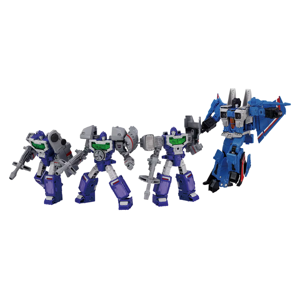 [BACK ORDER] Transformers Takara Tomy Dramatic Capture Series Decepticons Part 1