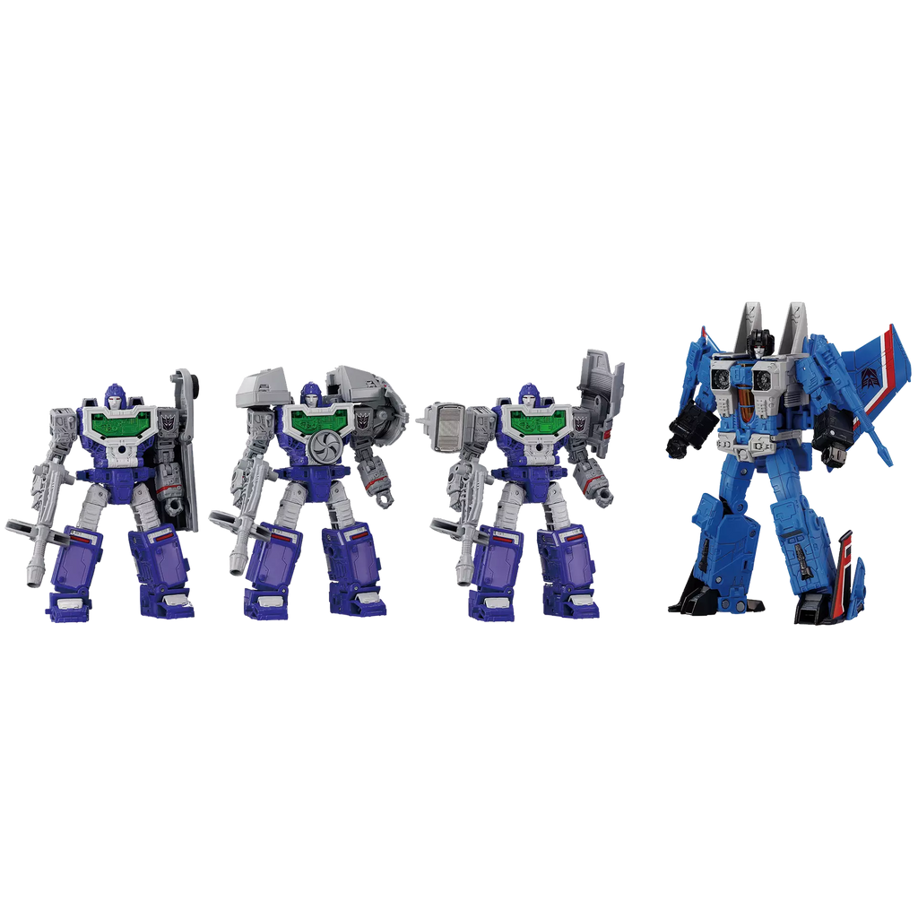[BACK ORDER] Transformers Takara Tomy Dramatic Capture Series Decepticons Part 1