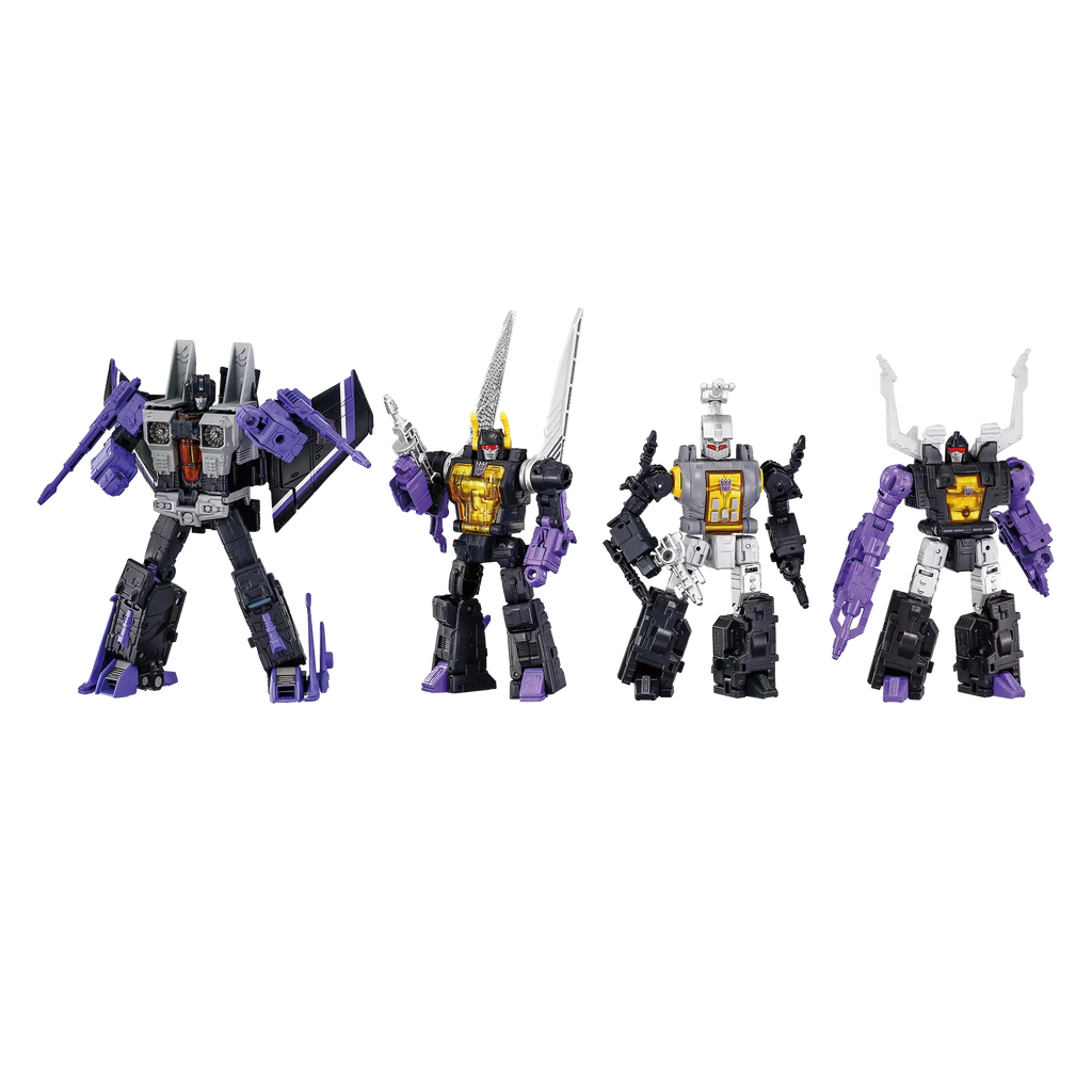 [BACK ORDER] Transformers Takara Tomy Dramatic Capture Series Decepticons Part 2