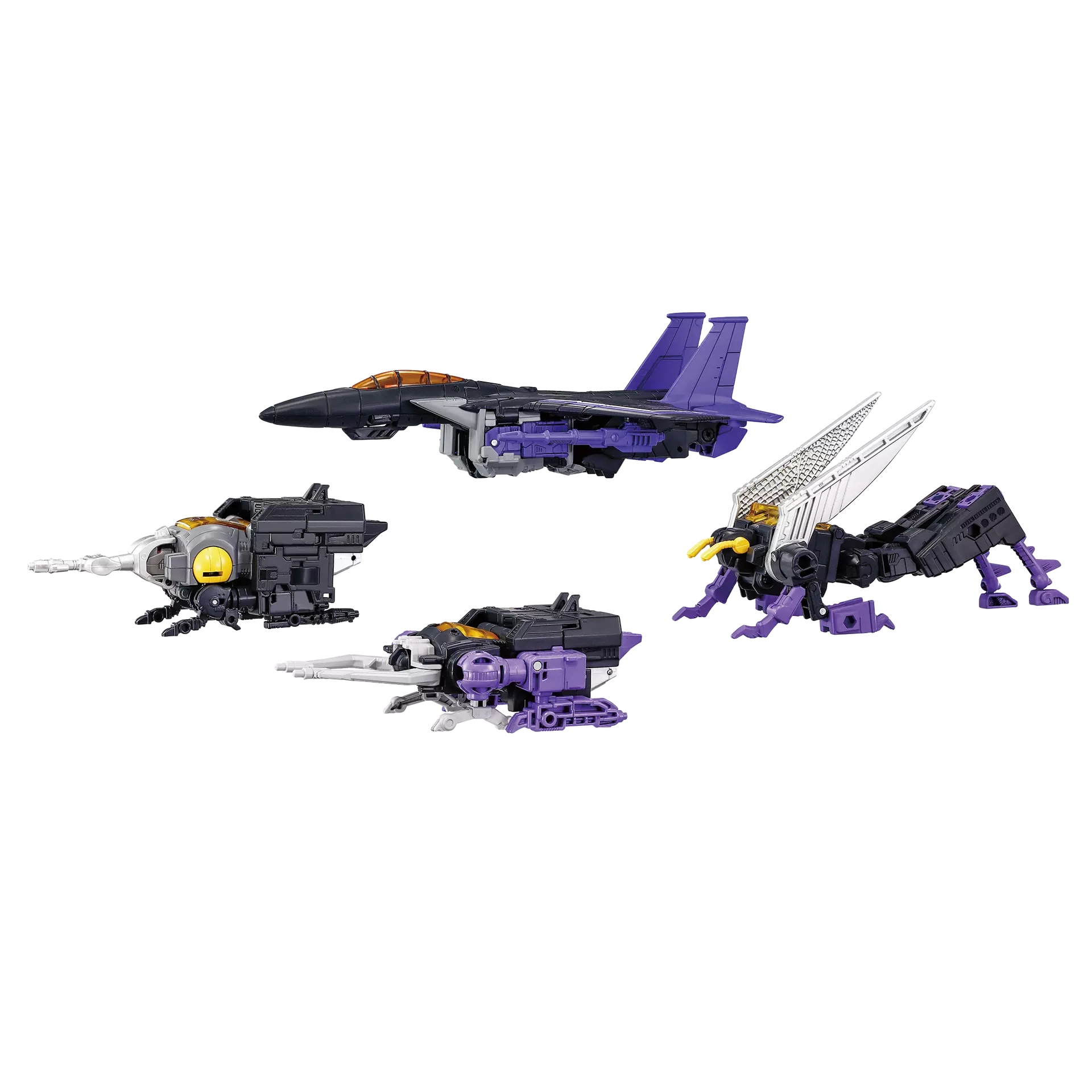 [BACK ORDER] Transformers Takara Tomy Dramatic Capture Series Decepticons Part 2