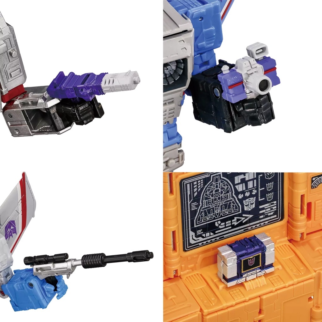 [BACK ORDER] Transformers Takara Tomy Dramatic Capture Series Decepticons Part 2
