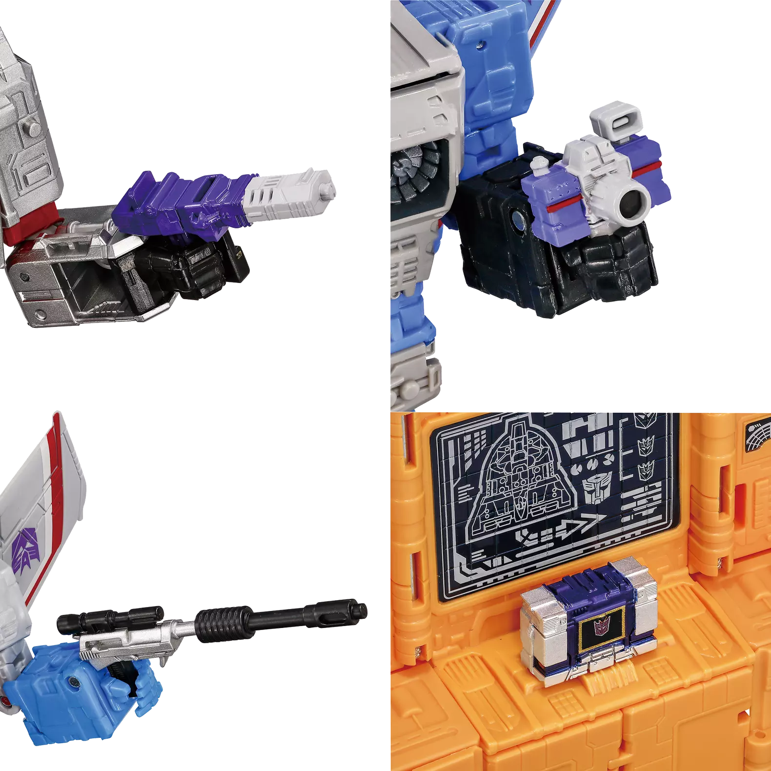 [BACK ORDER] Transformers Takara Tomy Dramatic Capture Series Decepticons Part 2