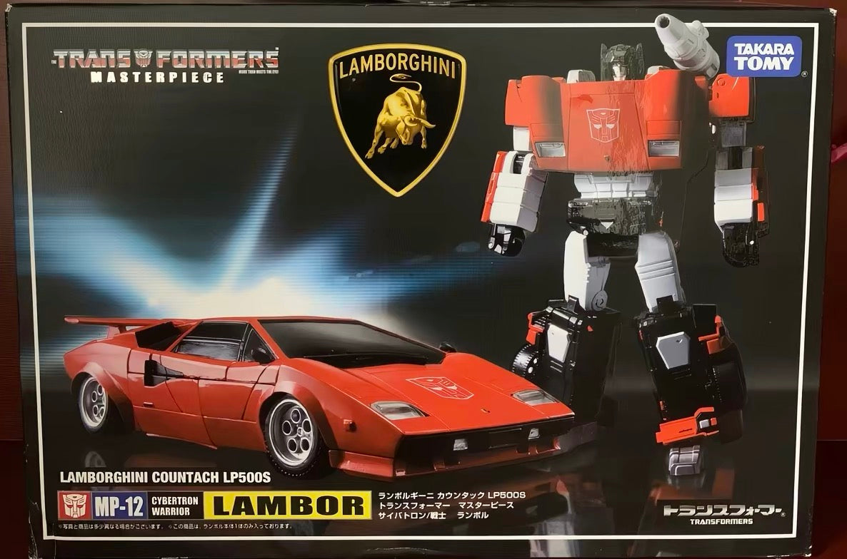 [BACK ORDER] Takara Tomy Transformers Masterpiece MP-12 Sideswipe (Lambor)