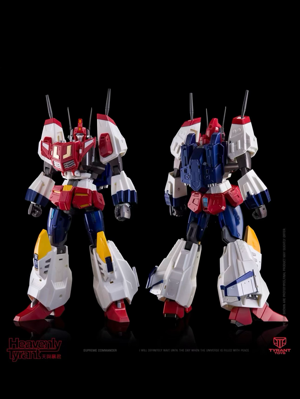 [BACK ORDER] TYRANT TOYS T-01 Heavenly Tyrant (Transformers Star Saber)