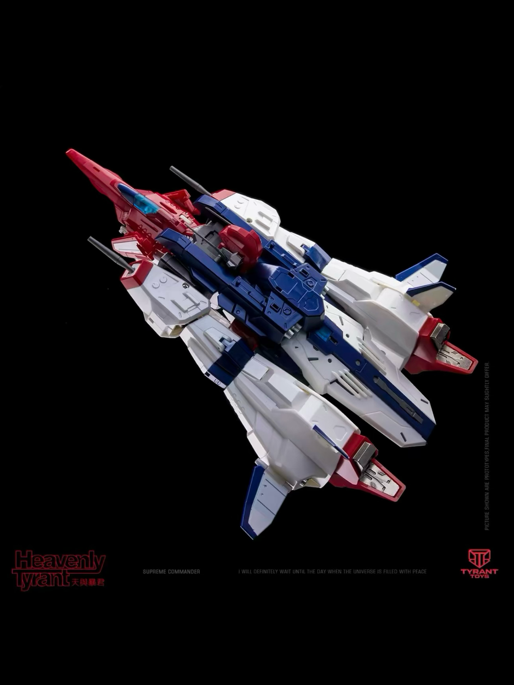 [BACK ORDER] TYRANT TOYS T-01 Heavenly Tyrant (Transformers Star Saber)