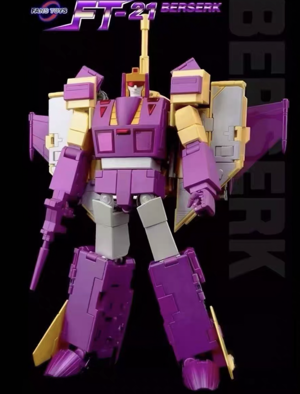 [BACKORDER] Transformers Fans Toys FT-21 Berserk / Blitzwing masterpiece