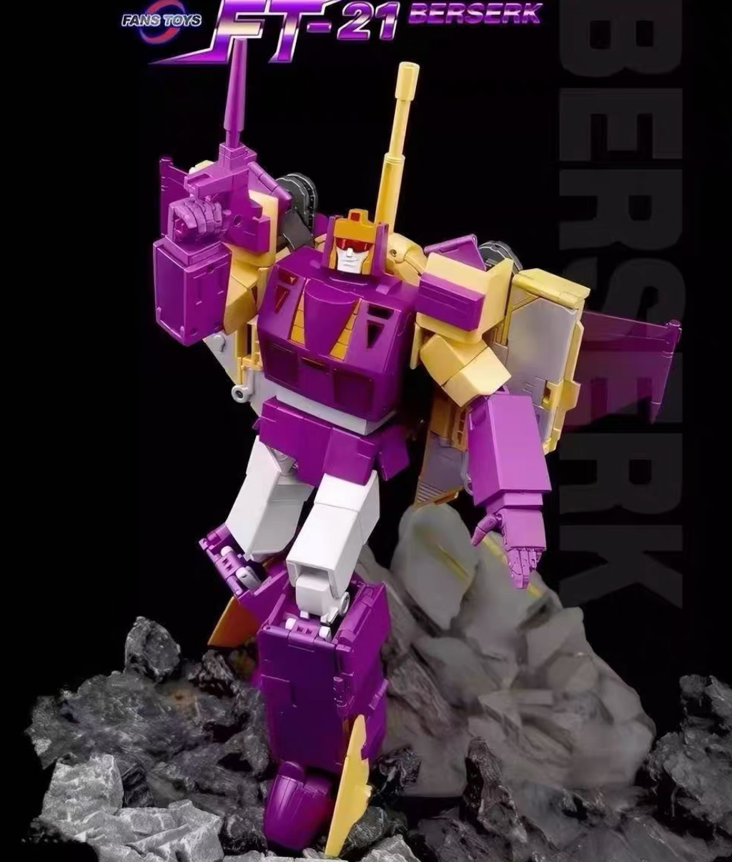 [BACKORDER] Transformers Fans Toys FT-21 Berserk / Blitzwing masterpiece