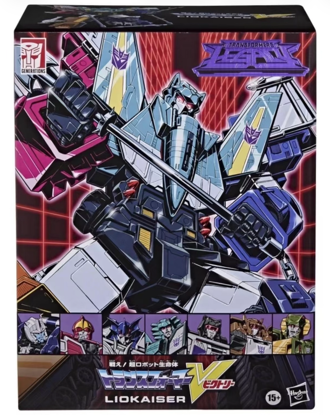 [BACK ORDER] Transformers Legacy Haslab Combiner Liokaiser