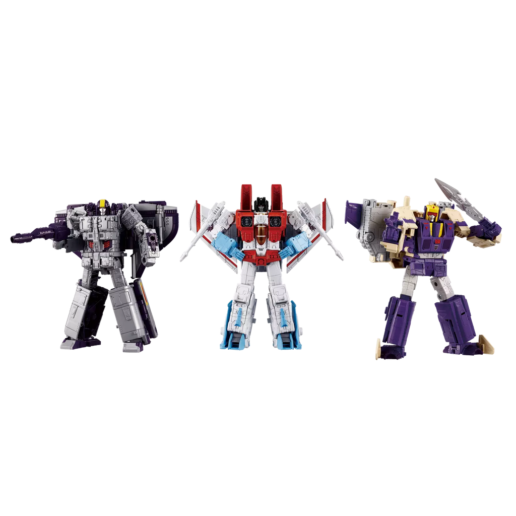 [BACK ORDER] Transformers Takara Tomy Dramatic Capture Series Triple Takeover