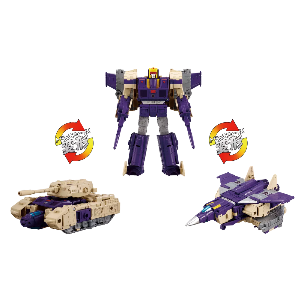 [BACK ORDER] Transformers Takara Tomy Dramatic Capture Series Triple Takeover
