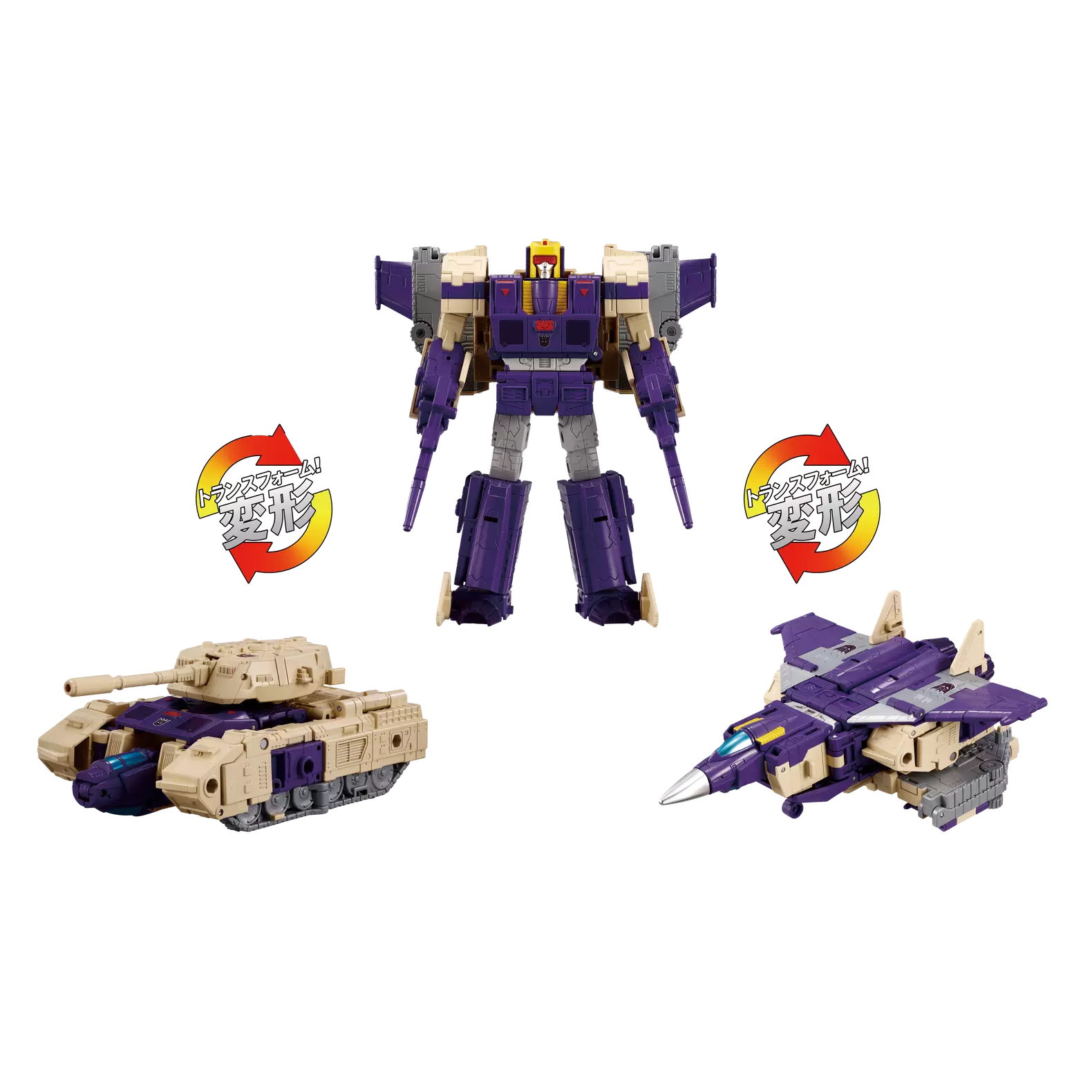 [BACK ORDER] Transformers Takara Tomy Dramatic Capture Series Triple Takeover