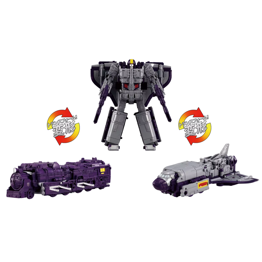 [BACK ORDER] Transformers Takara Tomy Dramatic Capture Series Triple Takeover